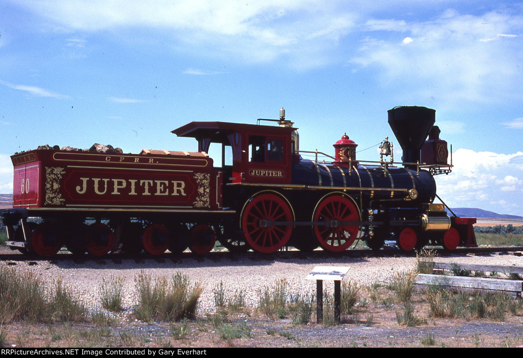 CPRR 4-4-0 #60 "Jupiter" - Central Pacific RR